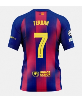 Billige Fotballdrakt Barcelona Ferran Torres #7 Replika Hjemmedrakt 2025-26 Kortermet Billige Fotballdrakt Barcelona Ferran Torres #7 Replika Hjemmedrakt 2025-26 Kortermet